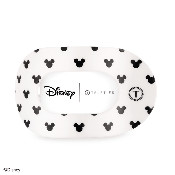 Teleties x Disney: The Iconic Mickey Mouse Flat Round Hair Clip