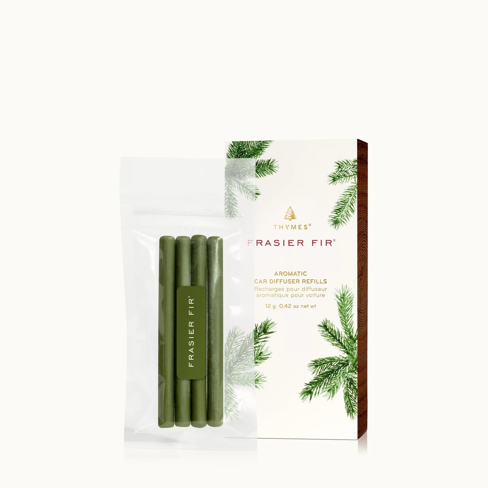 Thymes Frasier Fir Car Diffuser Refills