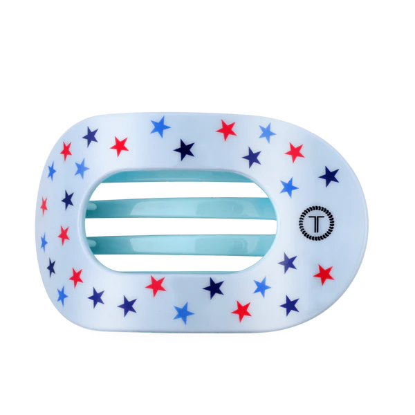 Teleties Flat Round Clip - United We Sparkle