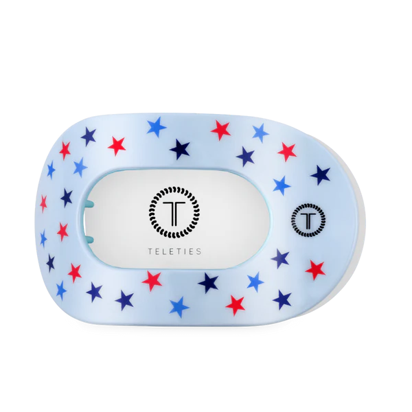 Teleties Flat Round Clip - United We Sparkle