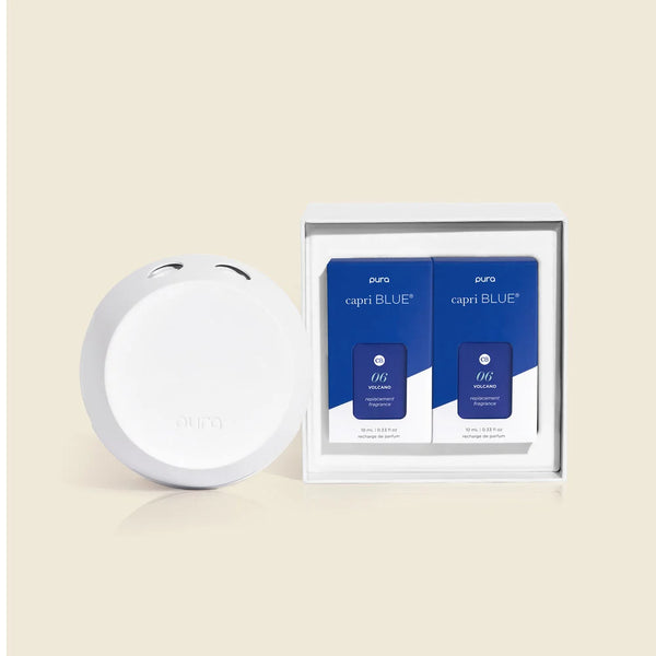 Capri Blue + Pura V4 Smart Home Diffuser Kit - Volcano