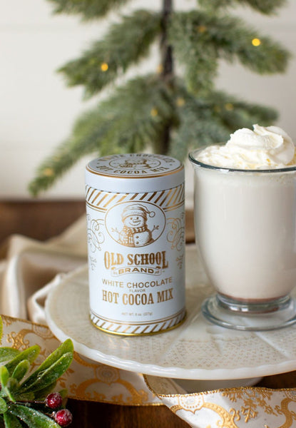 Old School Brand - White Chocolate Hot Cocoa Tin