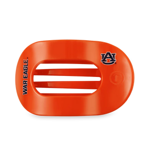 Teleties Flat Round Clip | Auburn - War Eagle!