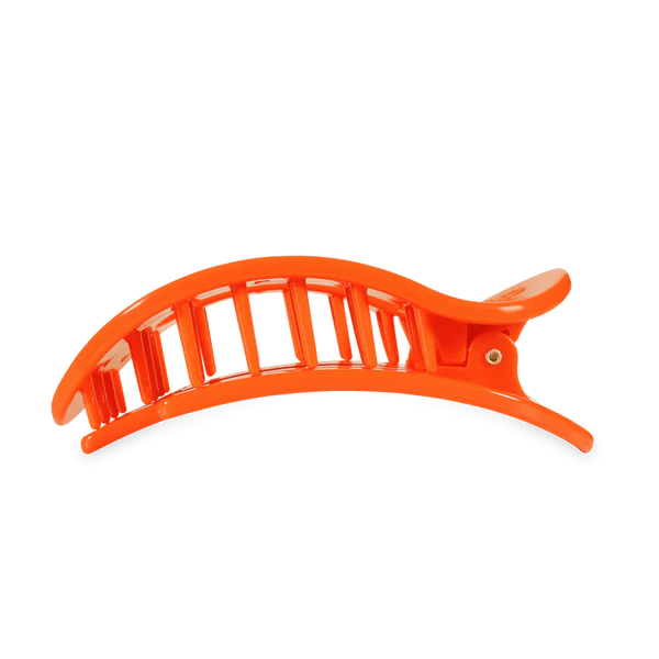 Teleties Flat Round Clip | Auburn - War Eagle!