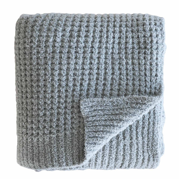 Caden Lane | CuddleLane™ Luxe Waffle Blankets - Moon