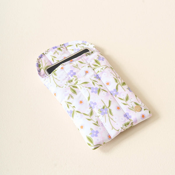 Floral Haven Kindle Sleeve - Lilac