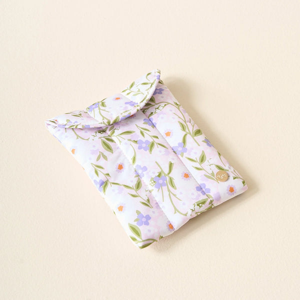 Floral Haven Kindle Sleeve - Lilac