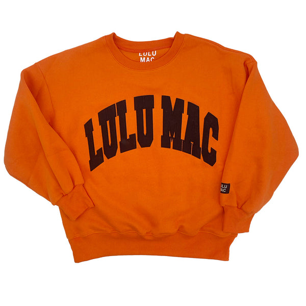 LULU MAC Sweatshirt - Orange + Black