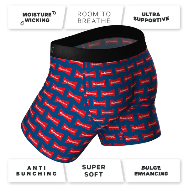 The Best Bud | Official Budweiser Bowties Ball Hammock® Pouch Underwear