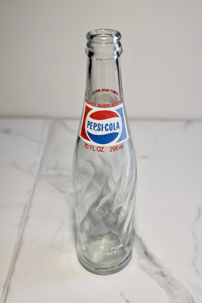 Vintage 10 fl oz Money Back Pepsi Bottle
