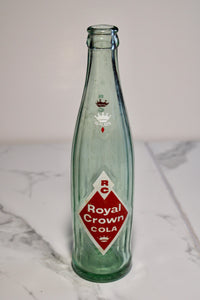 Vintage 10 fl oz Royal Crown Cola Bottle-Good Condition