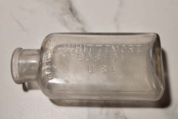 Depression-Era Whittemore Boston Shoe Polish Bottle (5 fl oz)