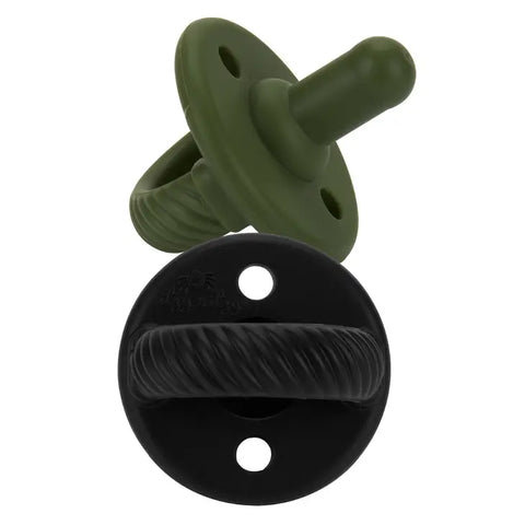 Sweetie Soother™ Pacifier Set | Camo + Midnight Cables